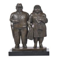 SIGUIENDO MODELOS DE FERNANDO BOTERO (1932 - 2023). "Parej
