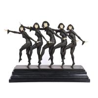 SIGUIENDO MODELOS DE DEMÉTRE CHIPARUS (1886-1947). "Five G