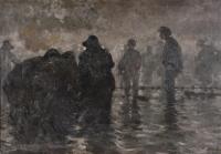 ALBERTO PLA I RUBIÓ (1867-1937). "Pescadores".