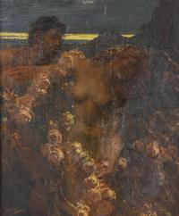 ALBERTO PLA I RUBIÓ (1867-1937). "Desnudo femenino".