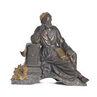 ESCUELA FRANCESA, SIGLO XIX. “Filósofo griego” Napoleón III