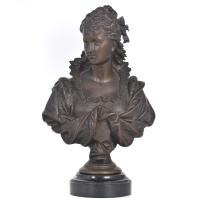 EUTROPE BOURET (1833 - 1906). “Dama”.