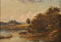 ESCUELA NORTEAMERICANA, SIGLO XVIII-XIX. "Paisaje".