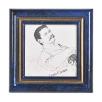 CARTIER. Portafotos modelo "Les Must".