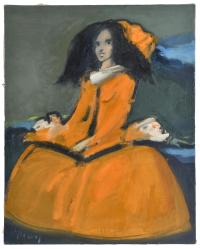 JUAN GARCÉS ESPINOSA (1935-2014). "Menina".