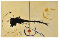 JORDI R. SALART (1958). "El joc de viure", díptico.