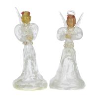 Pareja de ángeles, med. siglo XX.