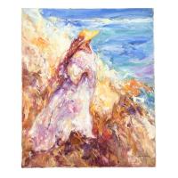 JOSÉ ANTONIO PINEDA BUENO (1950). "Rocas y mar".