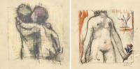 JOSE VILATO RUIZ, "FIN" (1916-1969). "Niños" y "Desnudo fe