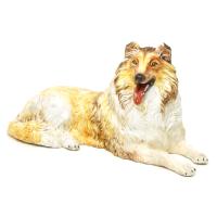 Figura de Collie italiana, años 60.