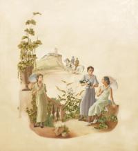 XAVIER NOGUÉS (1873-1940). "Estiu", 1936.