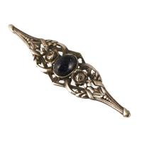 Broche modernista con aventurina.
