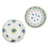 JOSEP MARIA GOL (1897-1976). Pareja de platos.