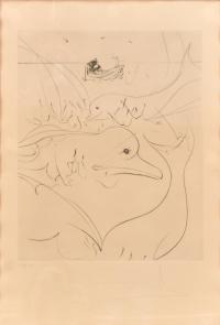 SALVADOR DALÍ I DOMÈNECH (1904-1989). De la serie "El Viejo