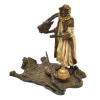 SIGUIENDO MODELOS DE FRANZ BERGMAN. Figura de cazador, sigl