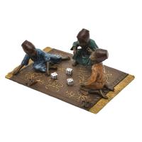 SIGUIENDO MODELOS DE FRANZ BERGMAN. Niños jugando, siglo XX.