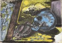 PETER CHEVALIER "Natura morta", 1984.