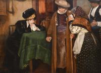 CARLOS VÁZQUEZ (1869-1944) "La hija pródiga", 1911.