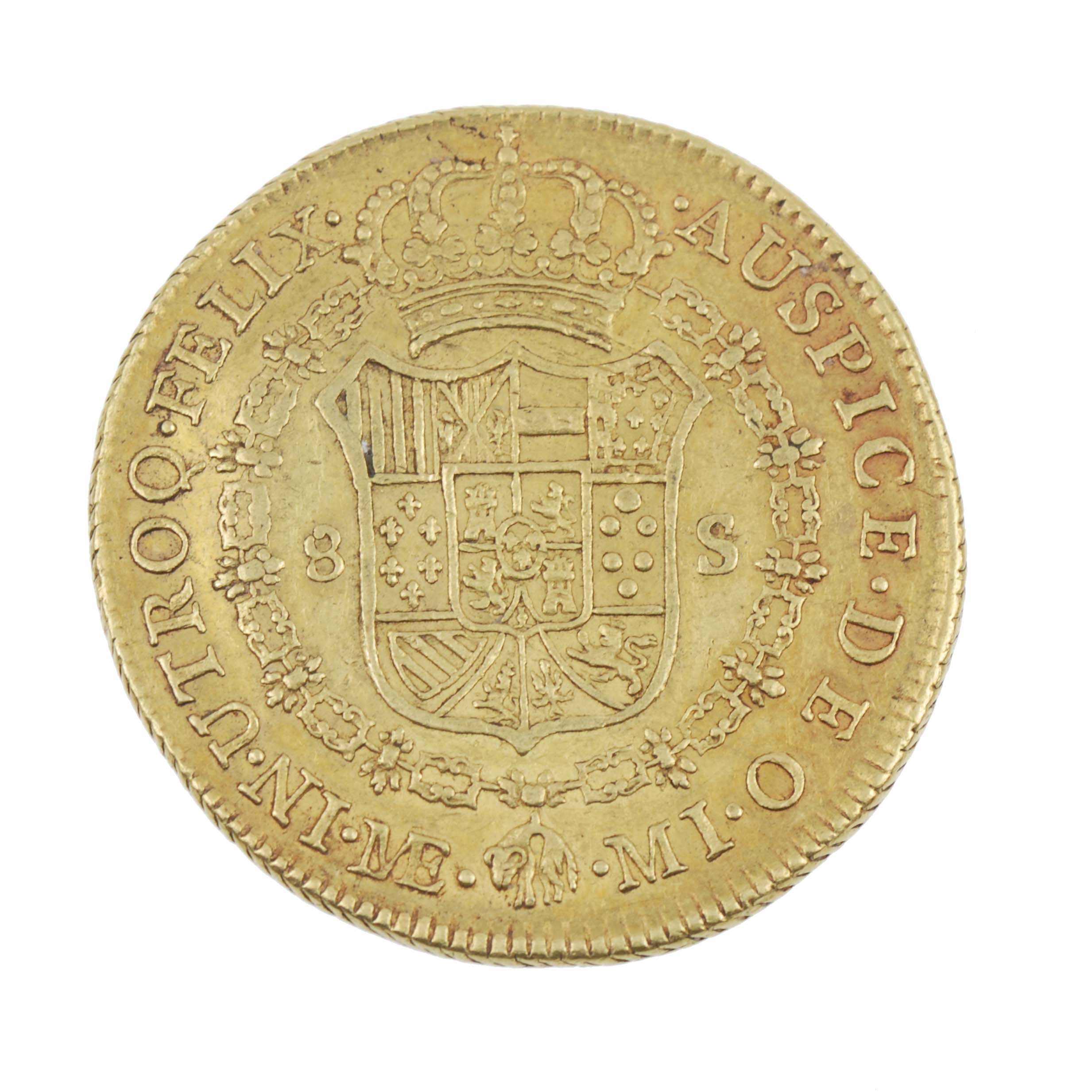 MONEDA DE CARLOS III, 1781.