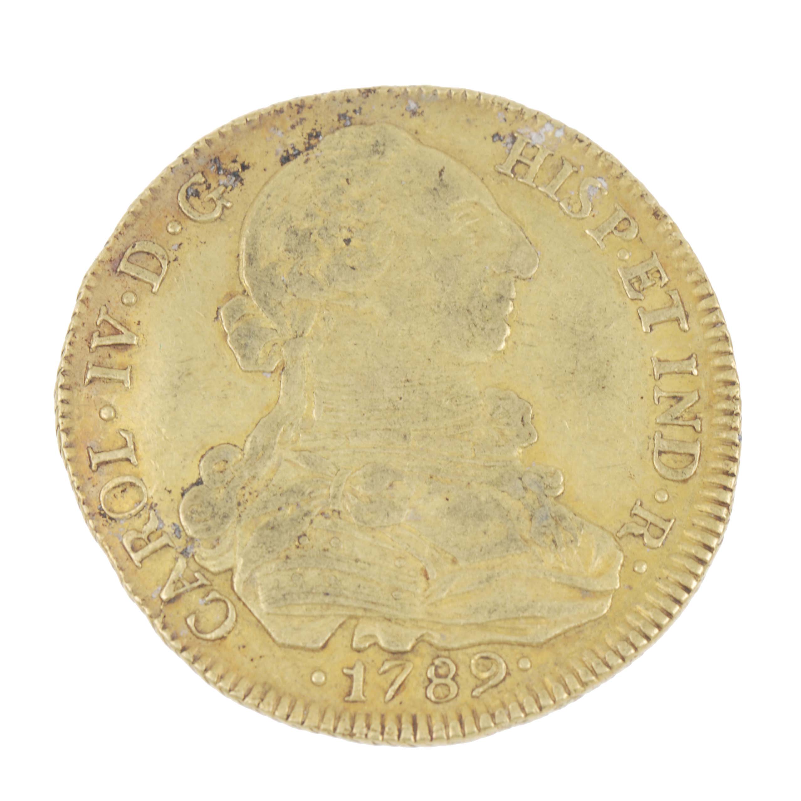 MONEDA DE CARLOS IV, 1789.