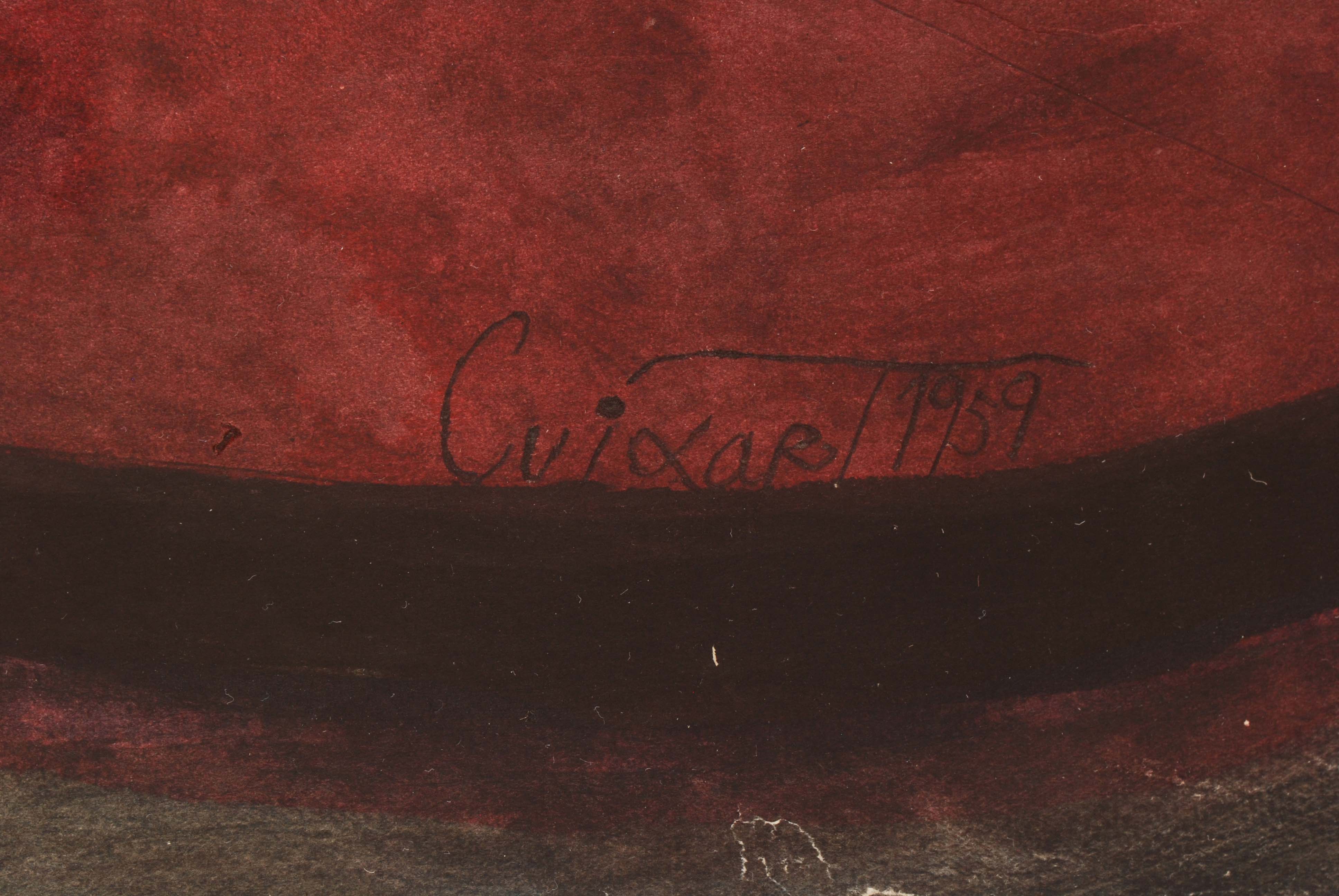 MODEST CUIXART i TÀPIES (1925-2007), Composición., Técnica