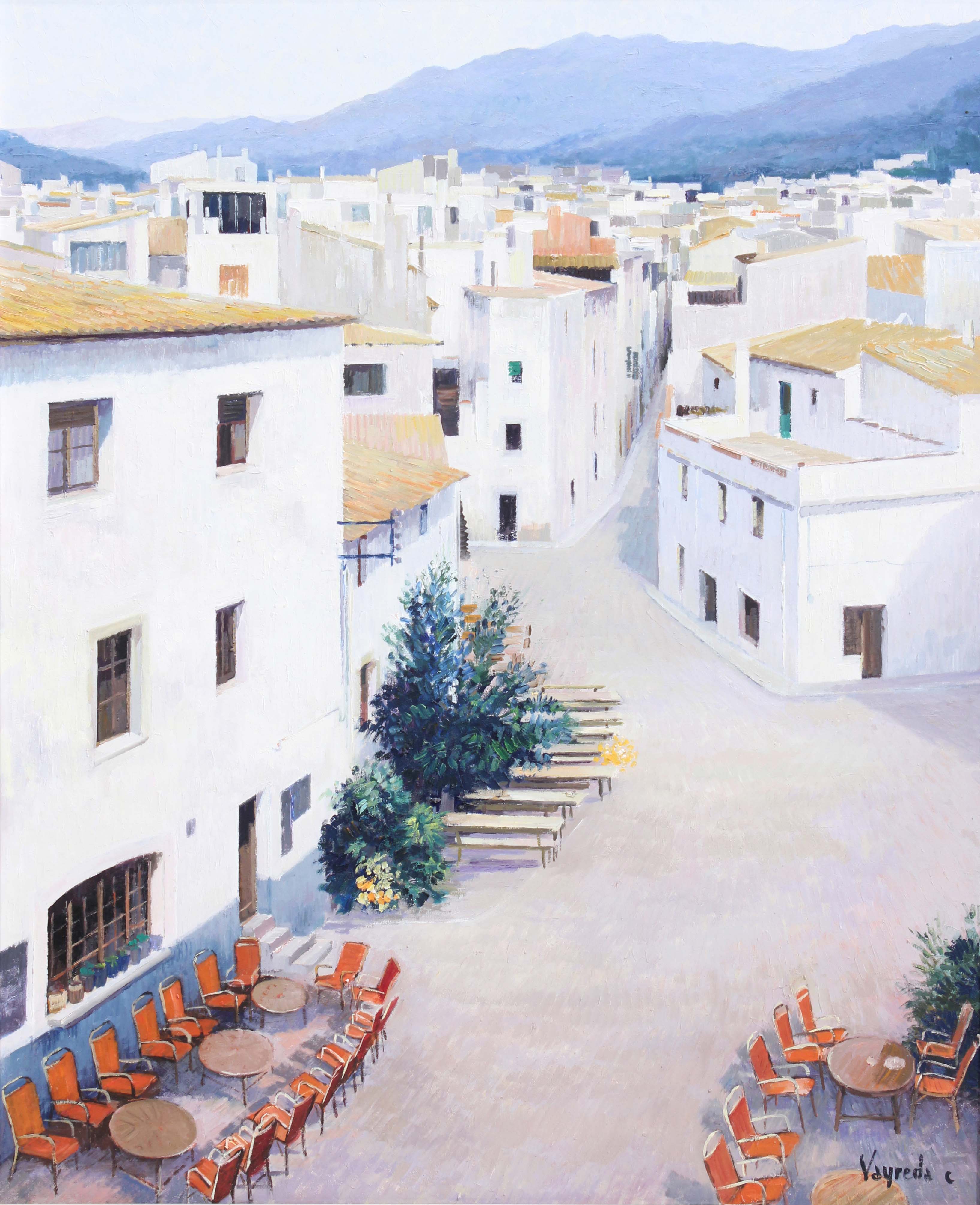 JOSEP M. VAYREDA CANADELL (1932-2001). "CASAS BLANCAS".