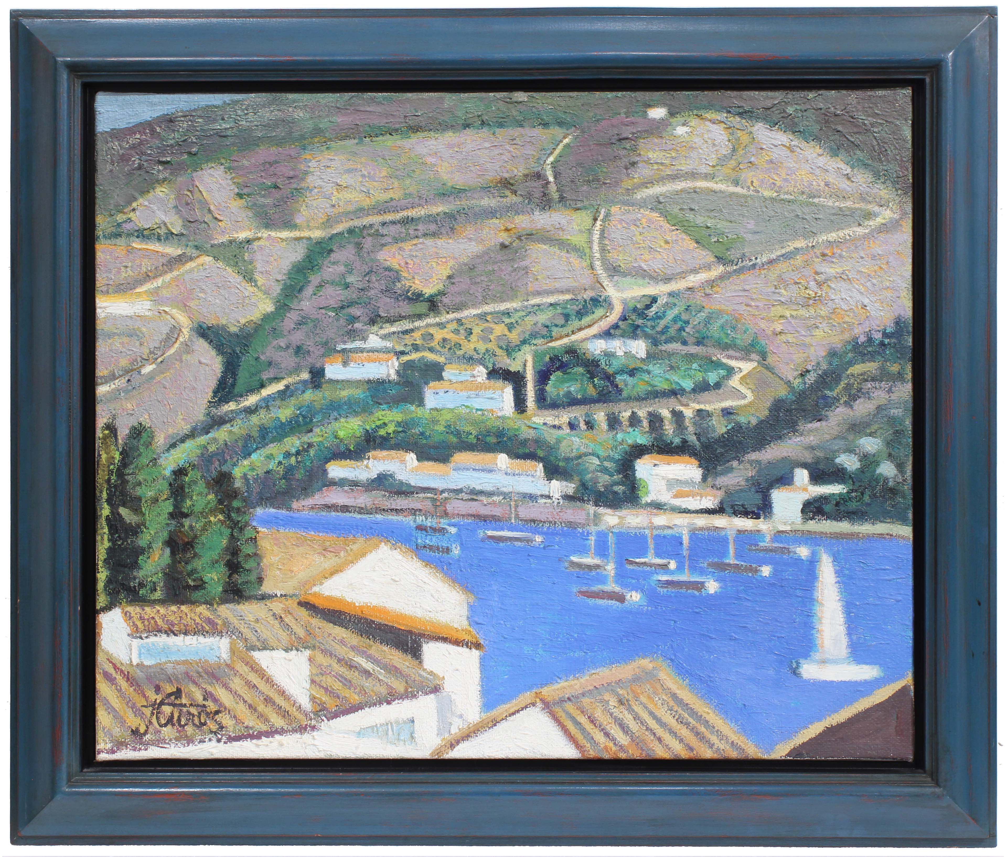 JORDI CURÓS (1930-2017). "CAMINS CADAQUÉS".