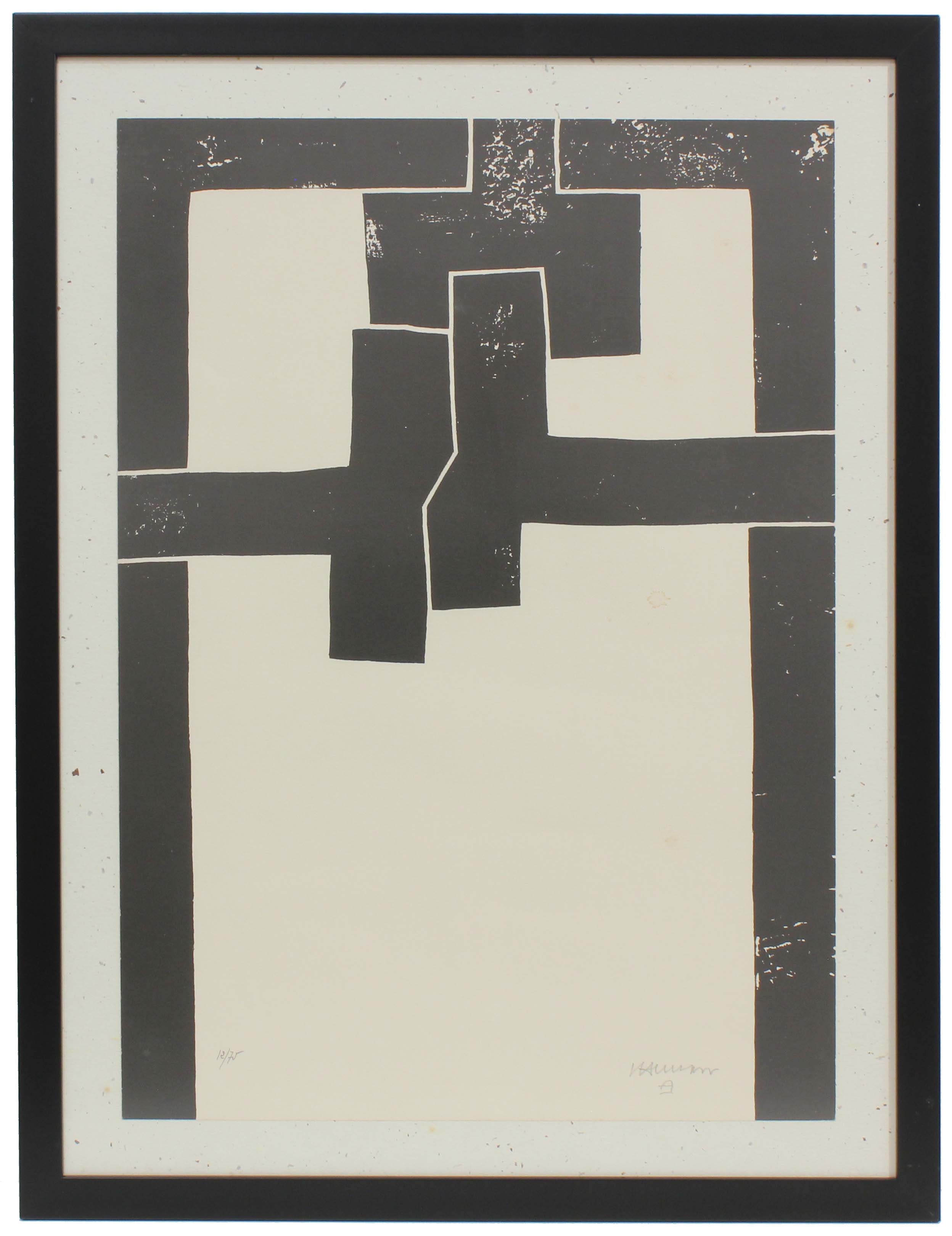 EDUARDO CHILLIDA (1924-2002) "BARCELONA I", 1971.