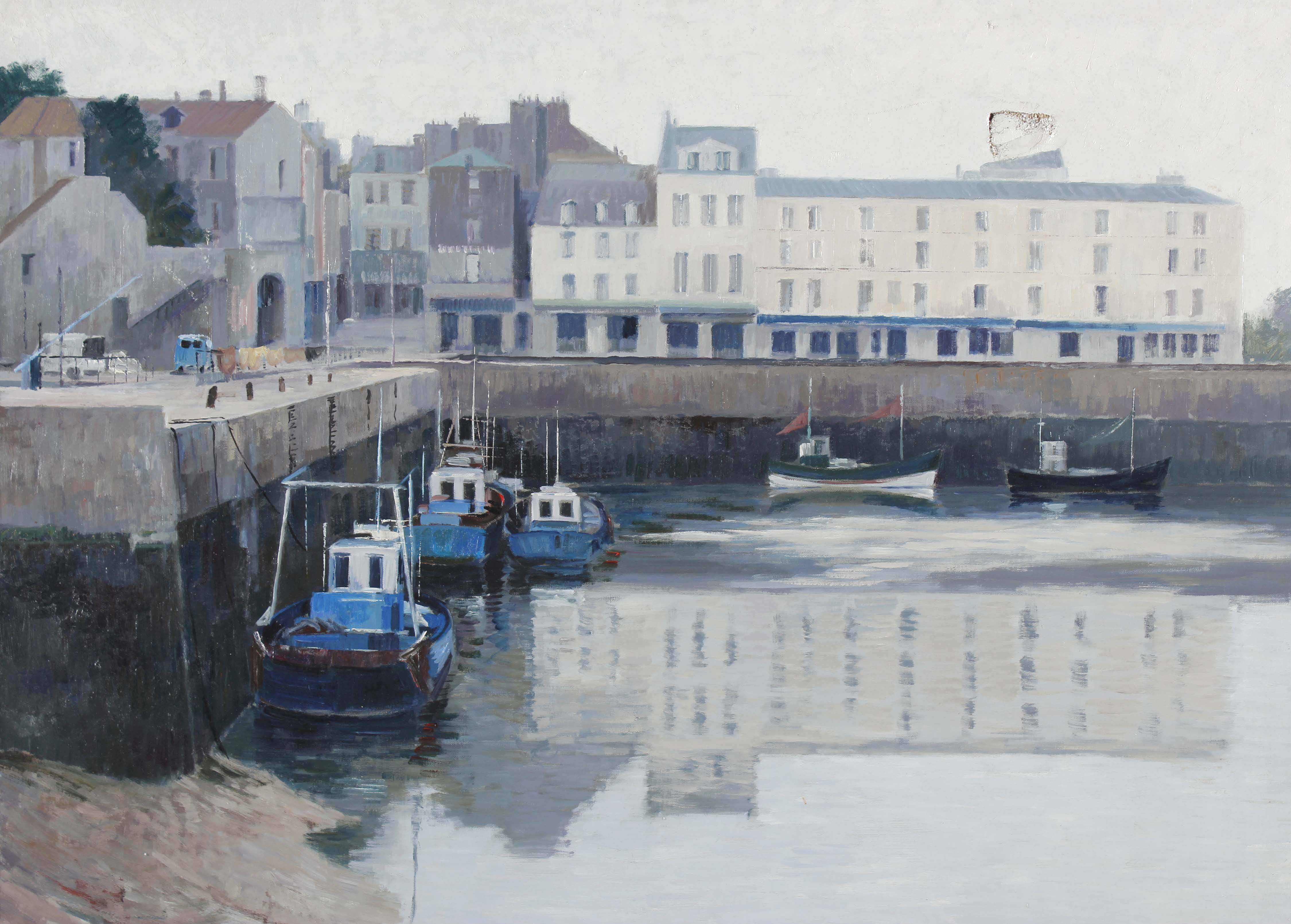 JOSEP M. VAYREDA CANADELL (1932-2001). "PORT D&#39;HONFLEUR".