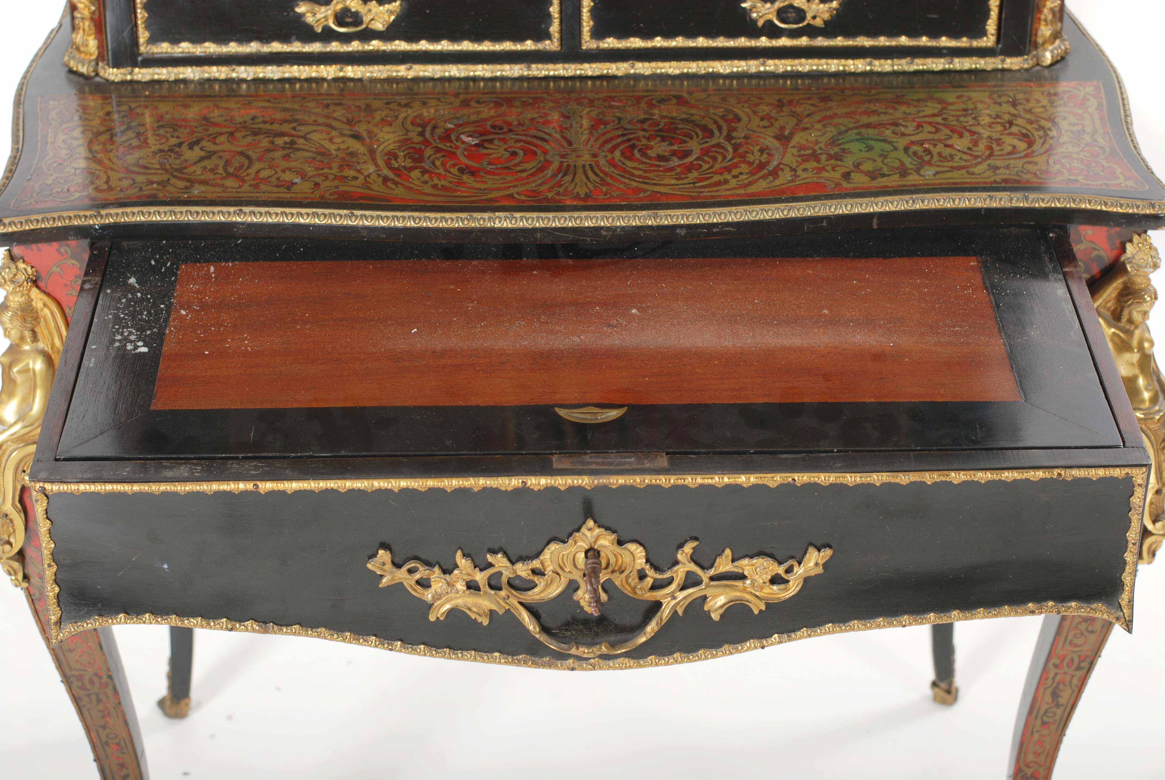 "BONHEUR-DU-JOUR", ESCRITORIO FRANCÉS NAPOLEÓN III, MED. SI