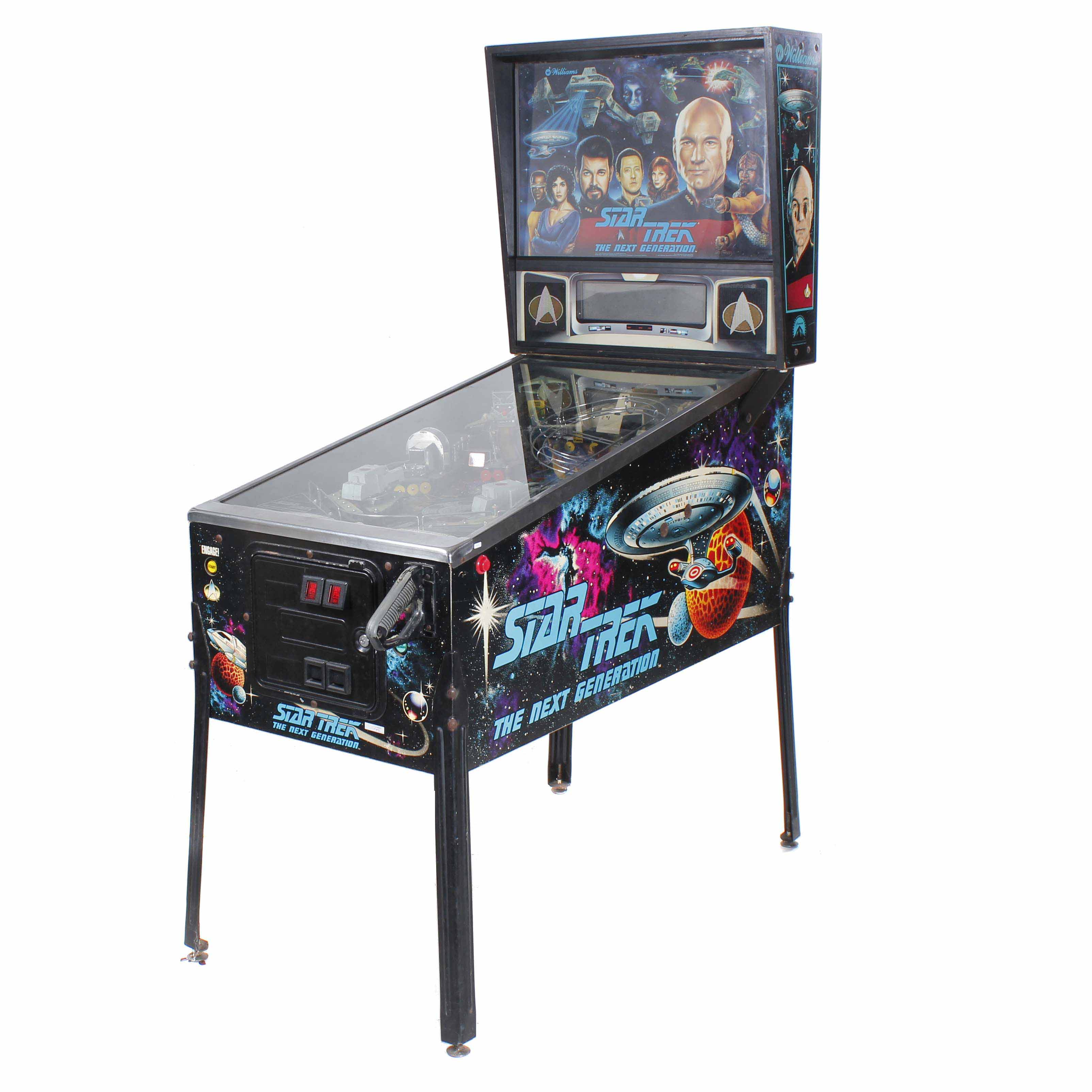 "STAR TREK: THE NEXT GENERATION", MÁQUINA PINBALL, 1993.