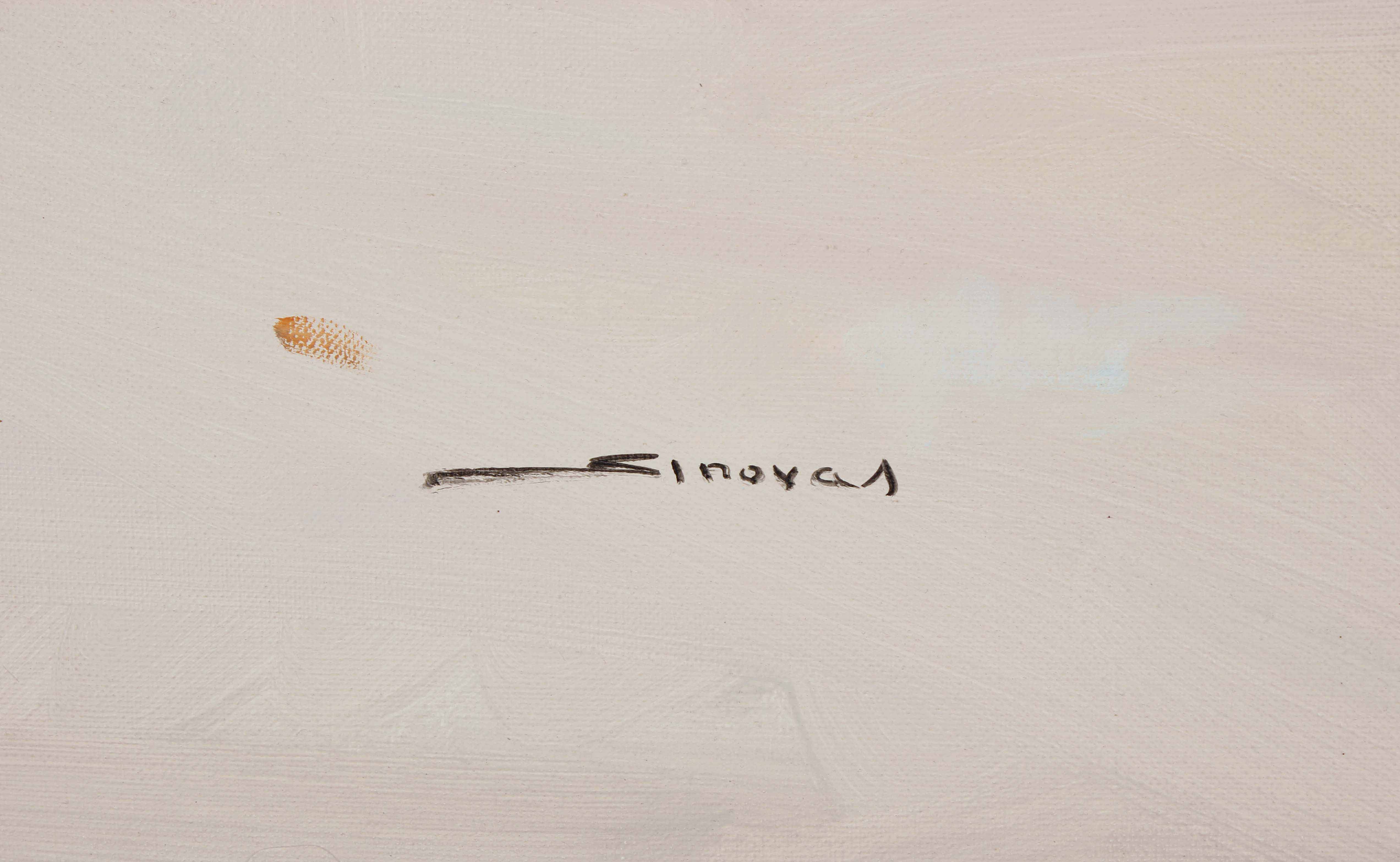  LUIS SINOVAS (1956-2010). "IBICENCAS EN LA PLAYA".