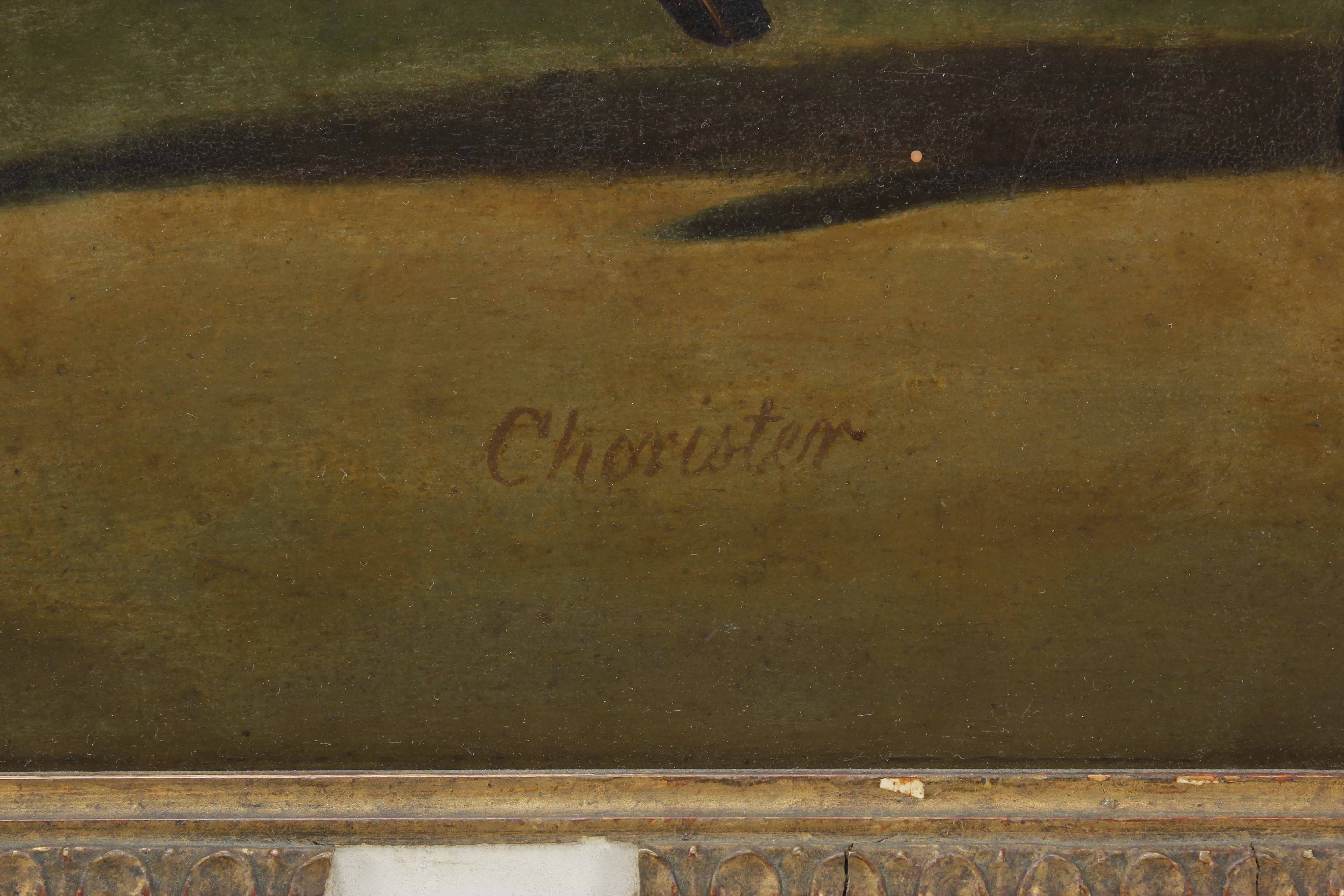 J. J. BEAN (SIGLO XIX).  "CHORISTER".