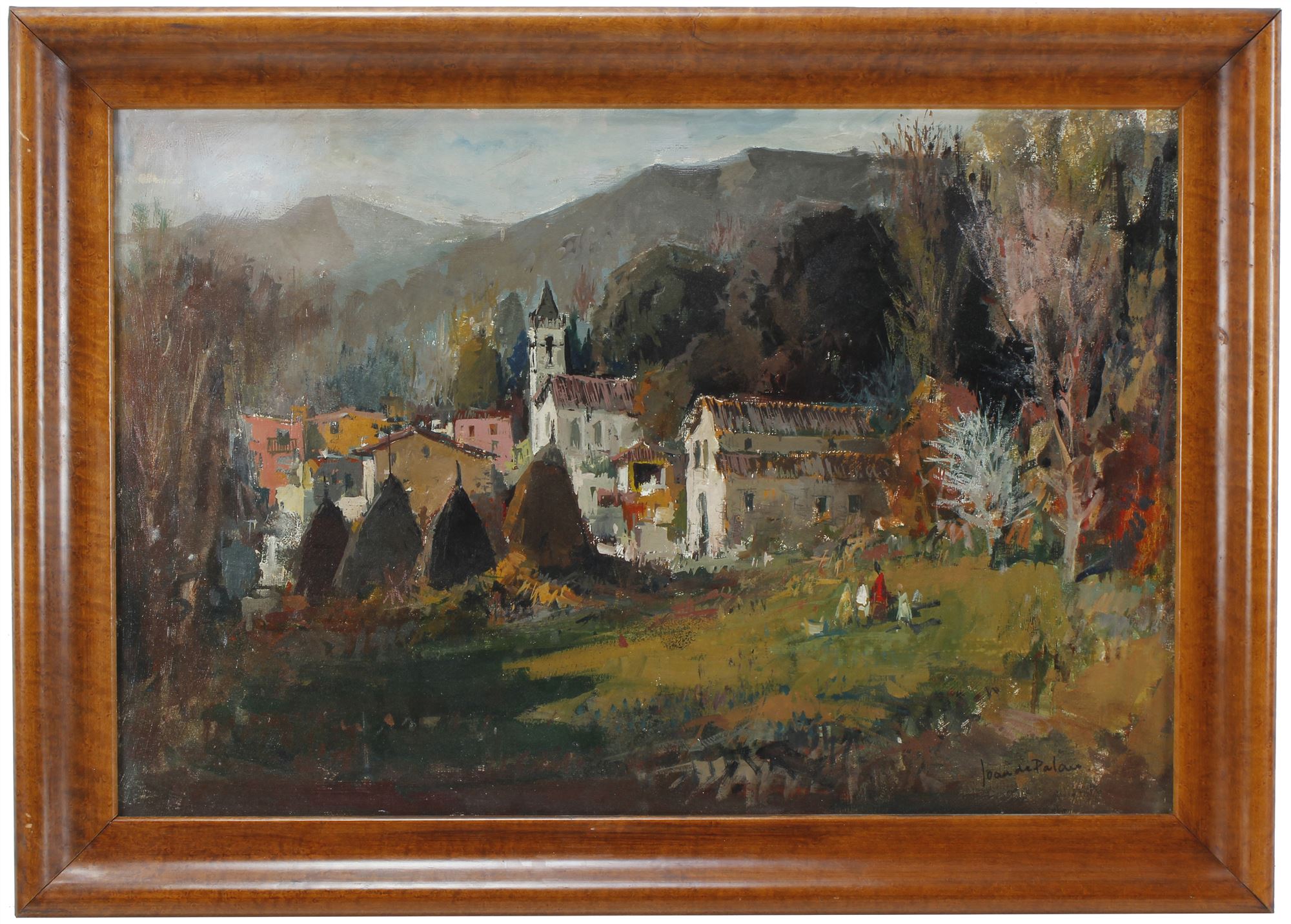 JOAN DE PALAU (1919-1991). "VISTA RURAL".