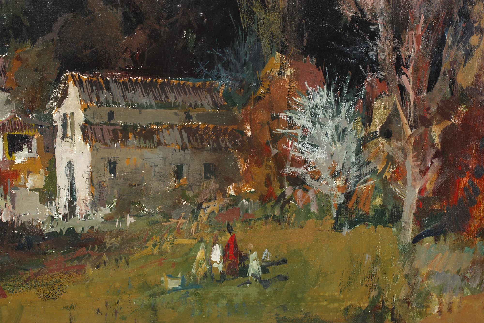 JOAN DE PALAU (1919-1991). "VISTA RURAL".