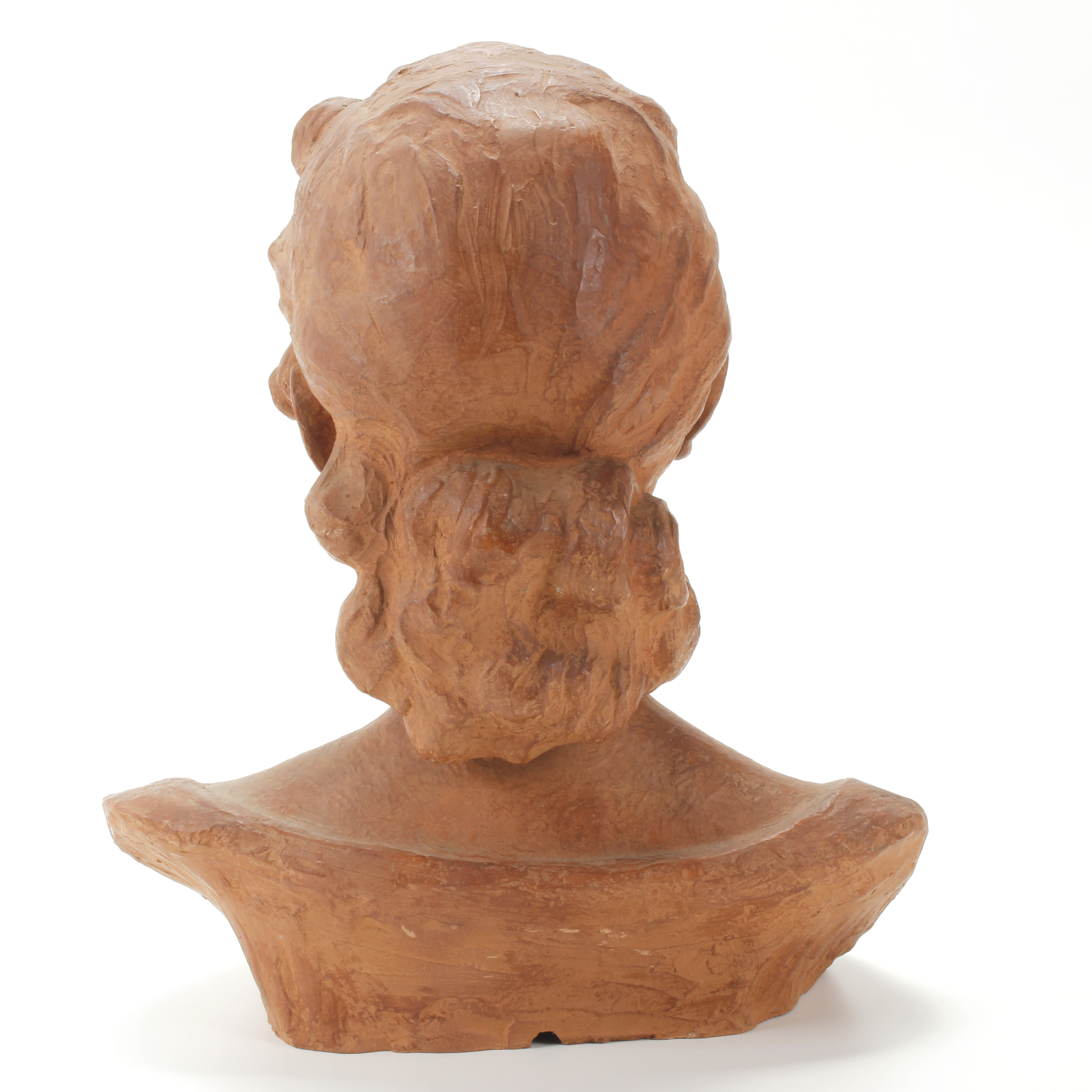 ESCUELA CATALANA, MED. SIGLO XX. "BUSTO DE UNA JOVEN". 