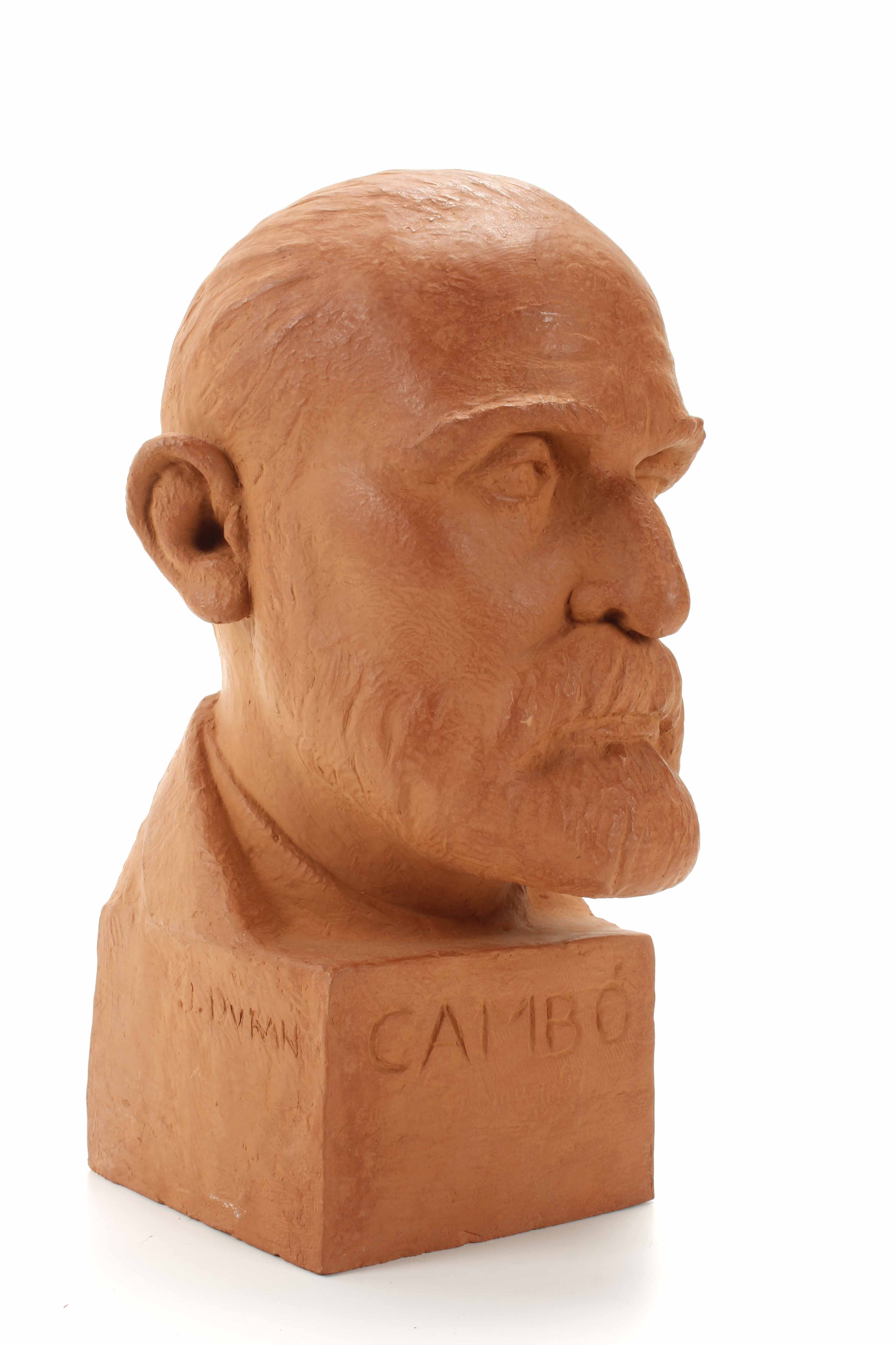 JAUME DURAN (1891-1983). "RETRATO DEL POLÍTICO FRANCESC CAM