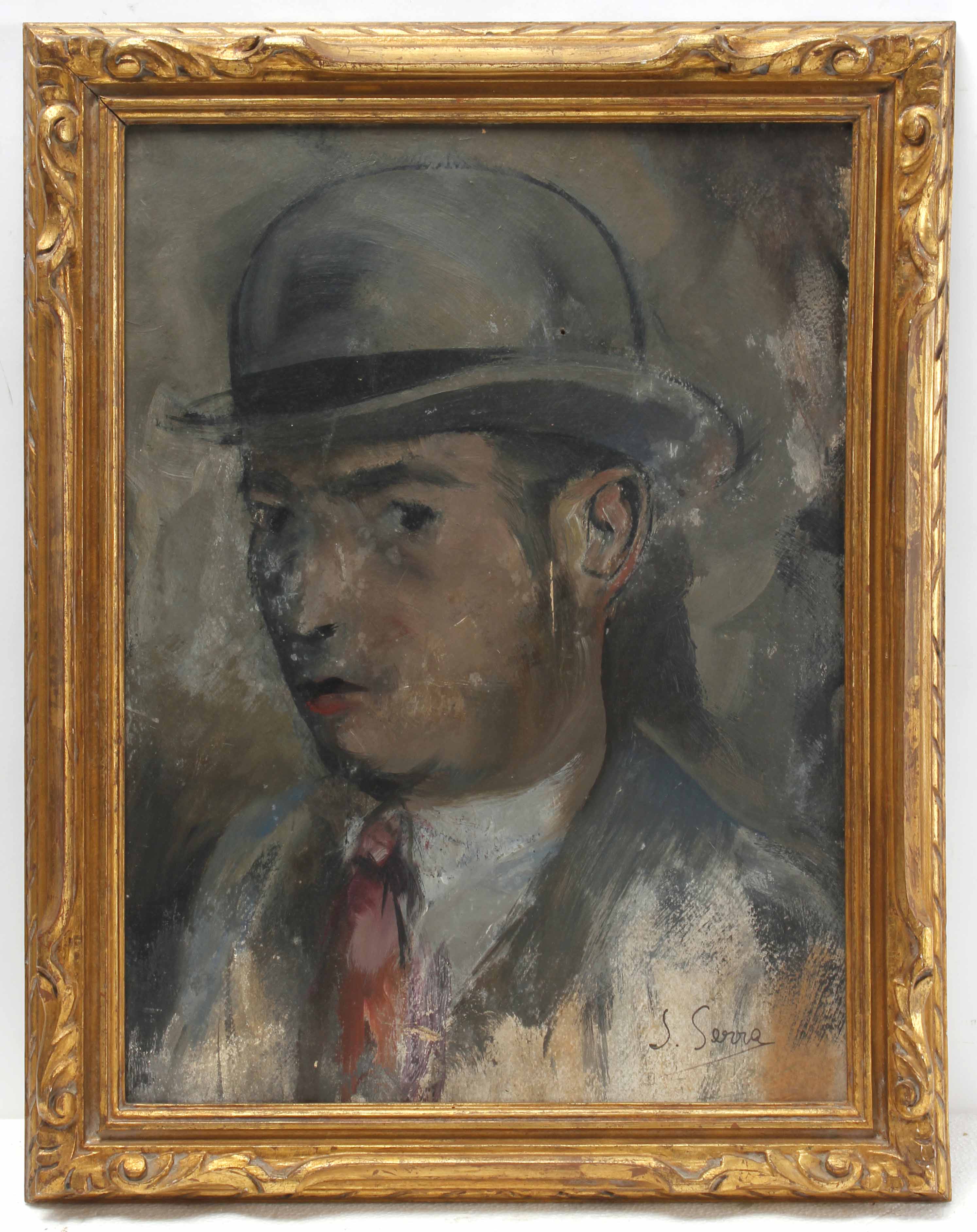 JOAN SERRA MELGOSA (1899-1970) "AUTORRETRATO".