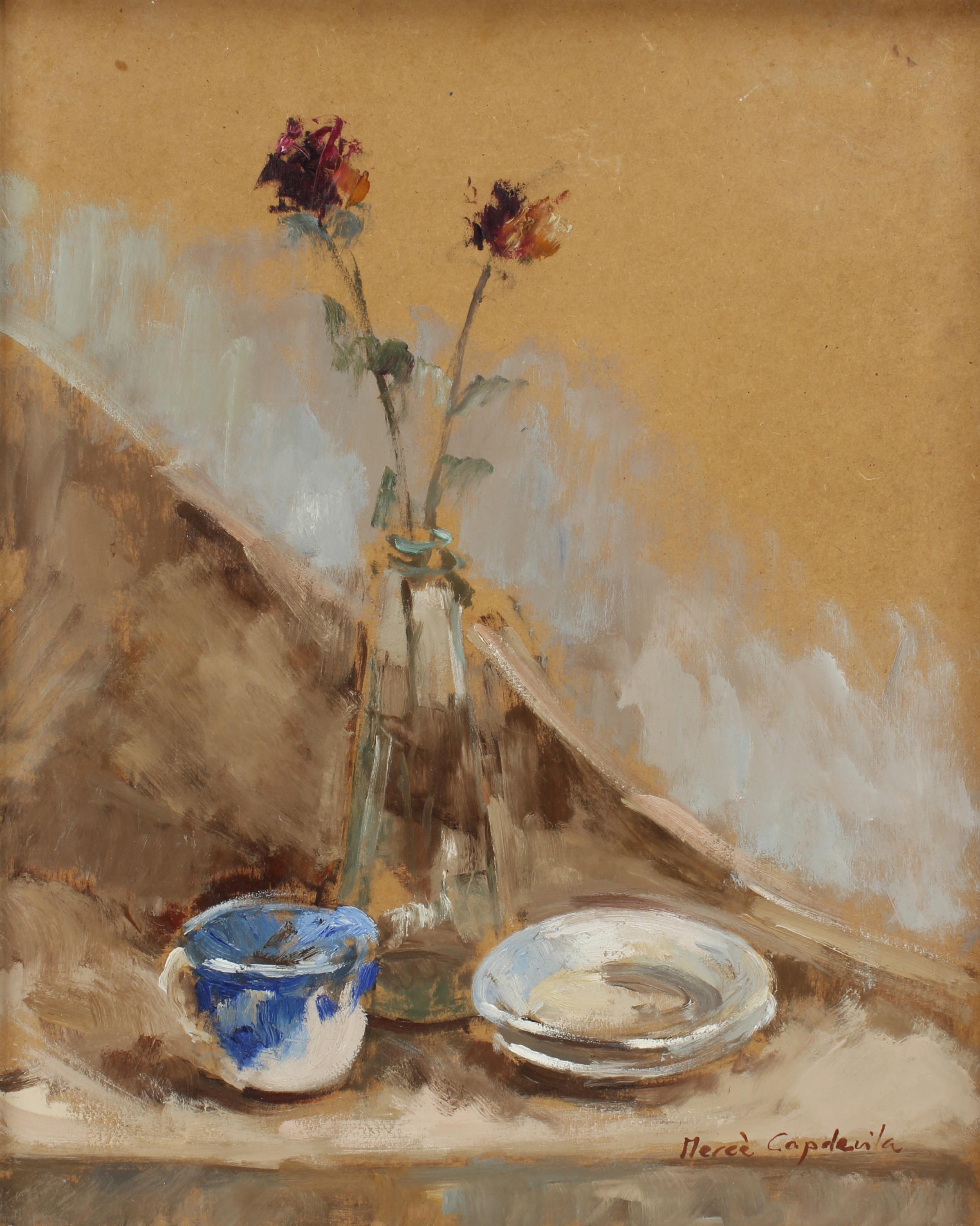 MERCÈ CAPDEVILA (SIGLO XX-XXI). "Florero". 