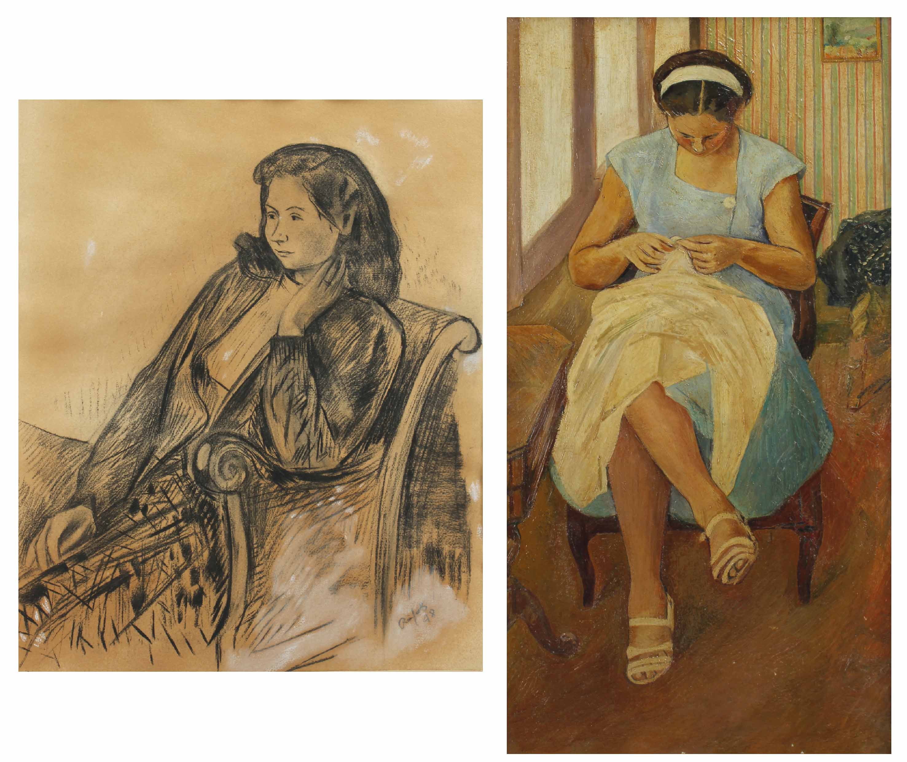 JOSEP FRANCESC RÀFOLS FONTANALS (1889-1965). "RETRATOS DE A