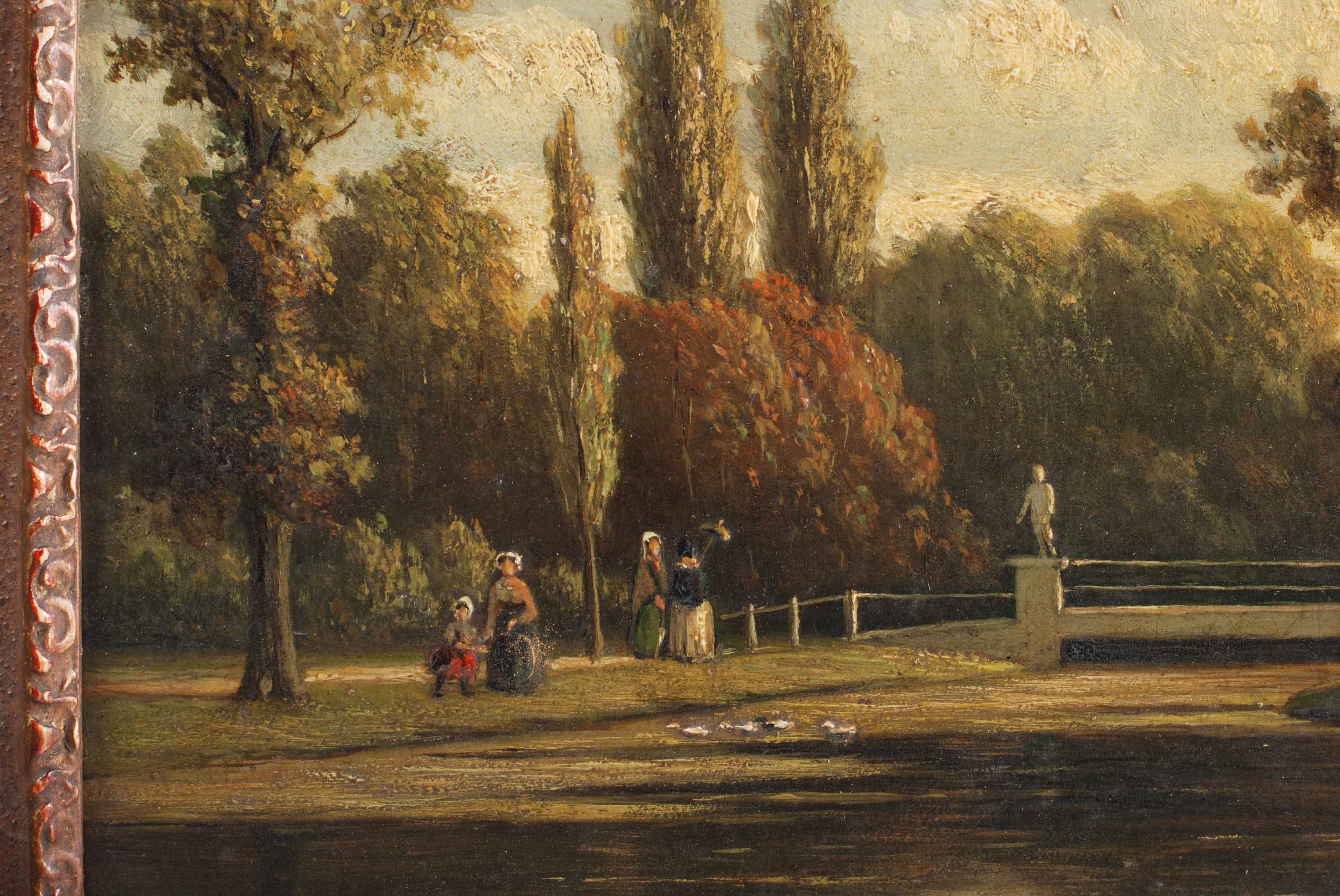 JOHANNES JACOBUS HEPPENER (1826-1998). "PARQUE", 1862.