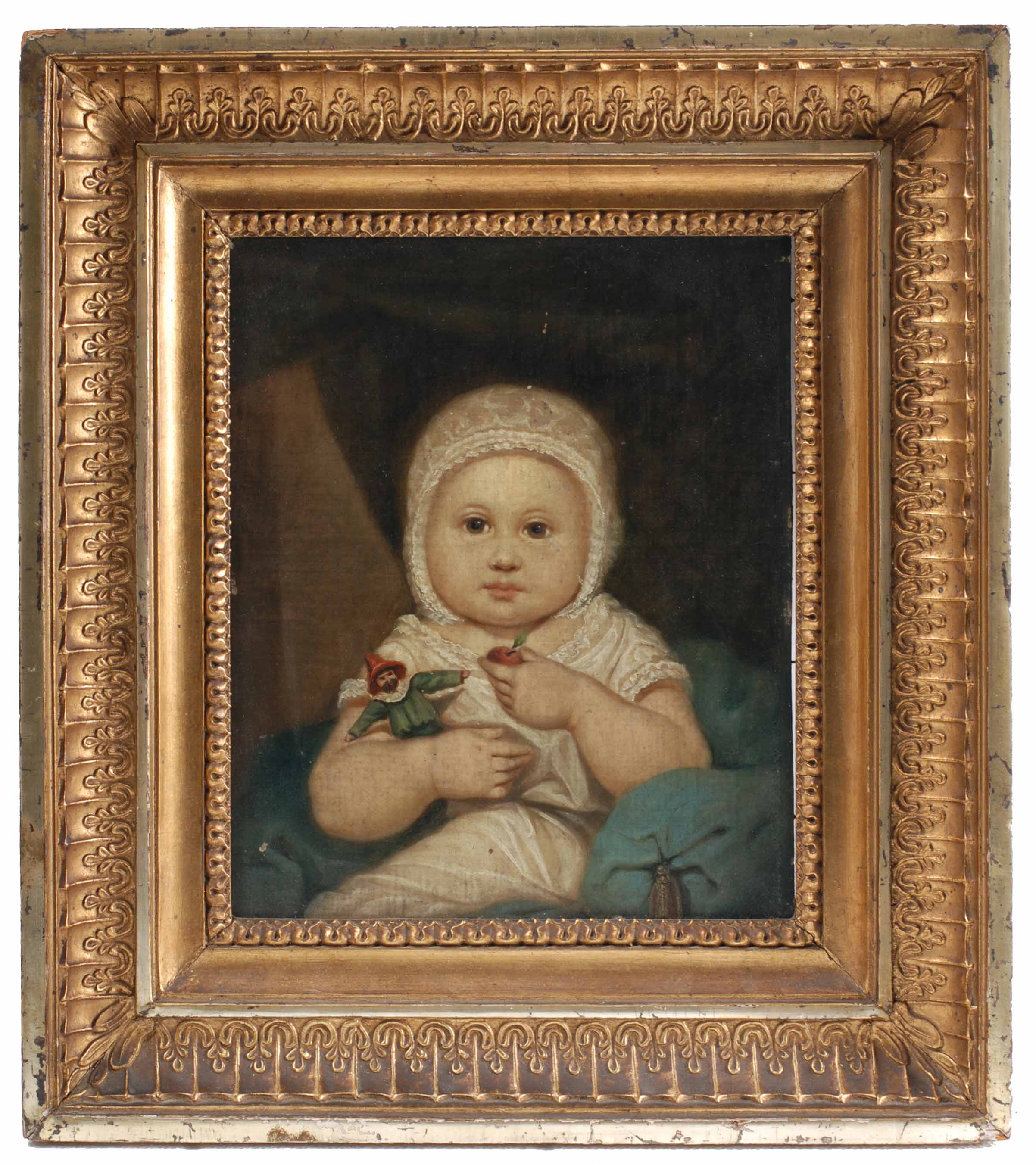 ESCUELA ALEMANA O AUSTRÍACA, C. 1824. "RETRATO DE AGNES ELE