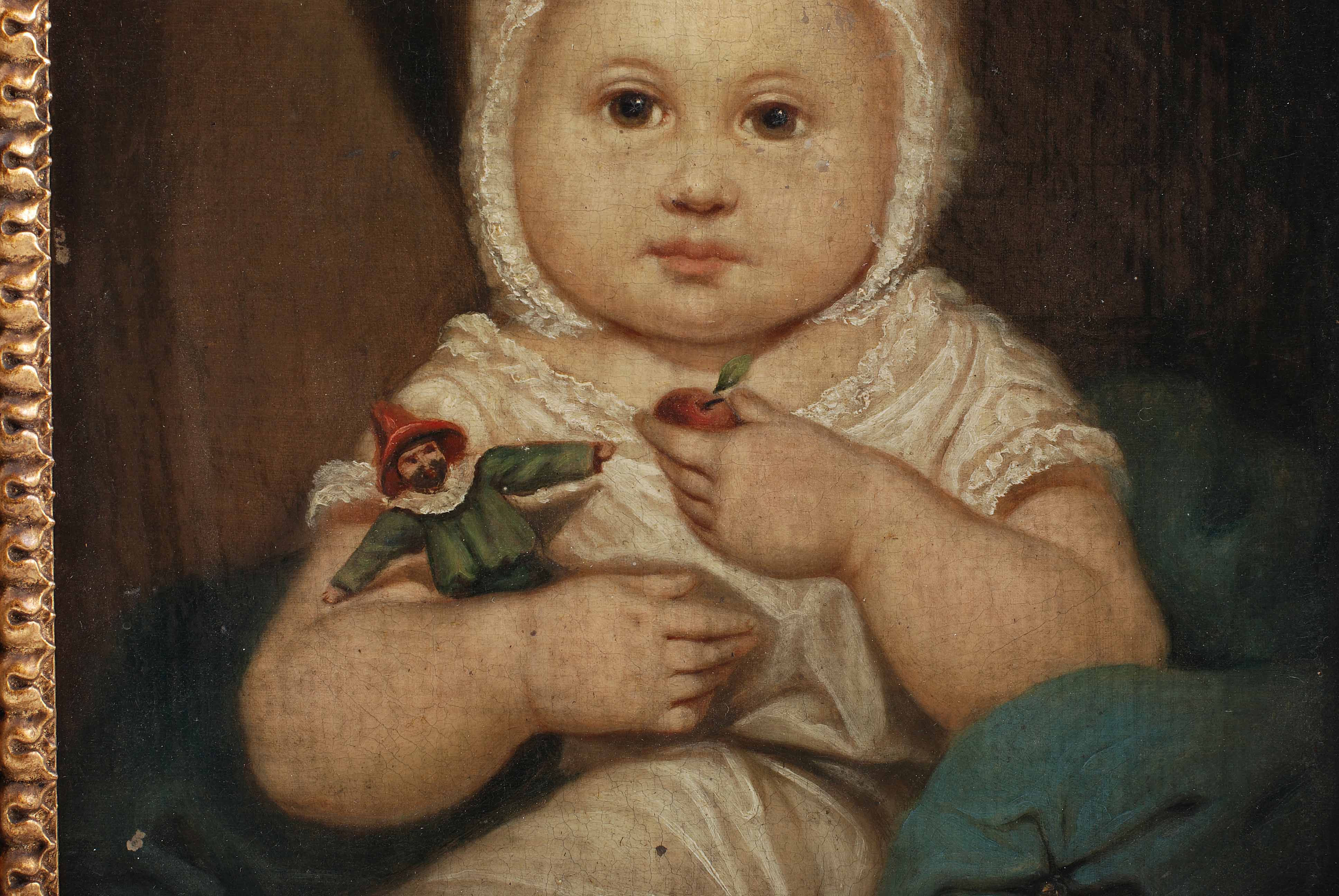 ESCUELA ALEMANA O AUSTRÍACA, C. 1824. "RETRATO DE AGNES ELE