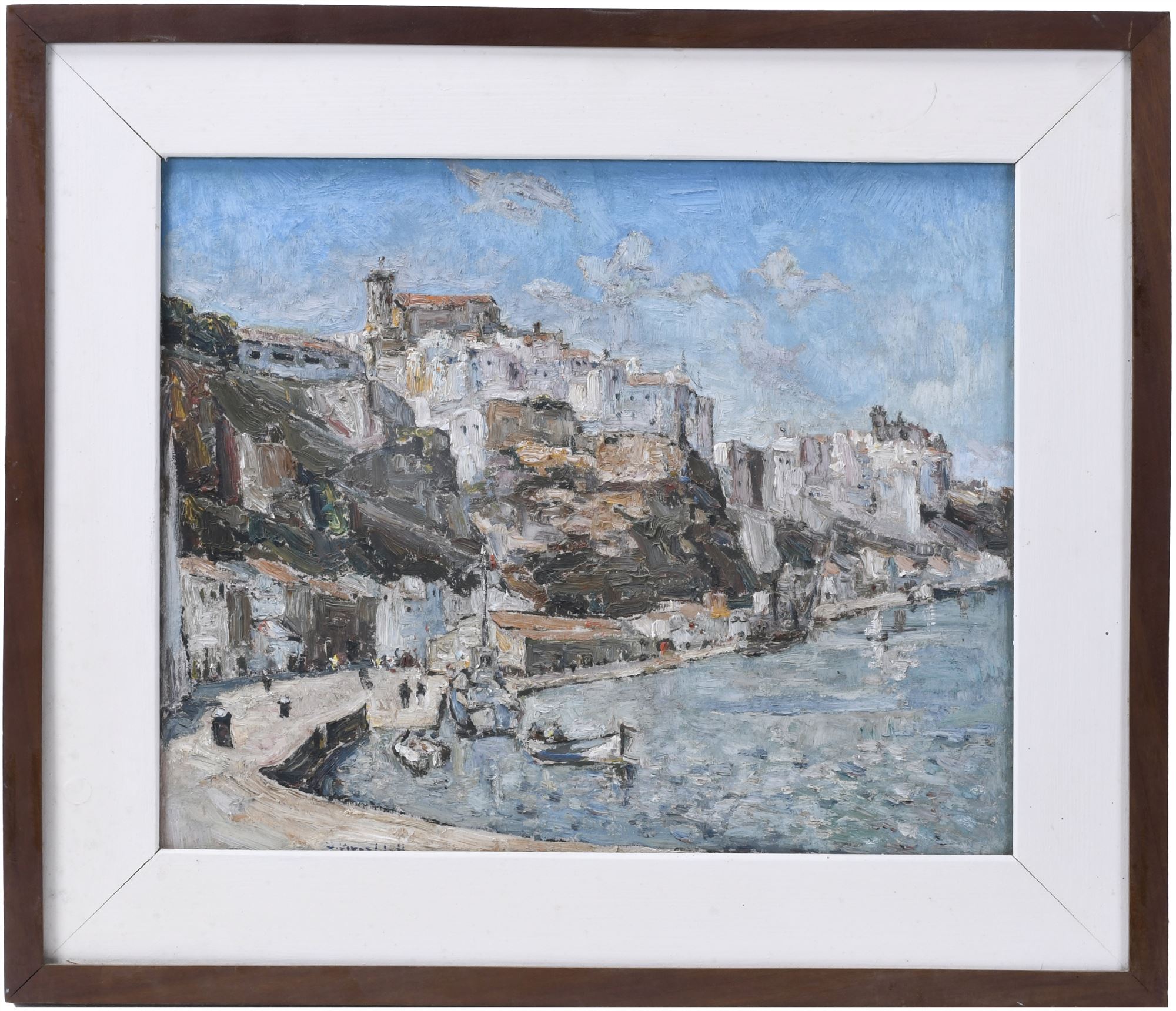 JOAN VIVES LLULL (1901-1982). "PUERTO DE MAHÓN".