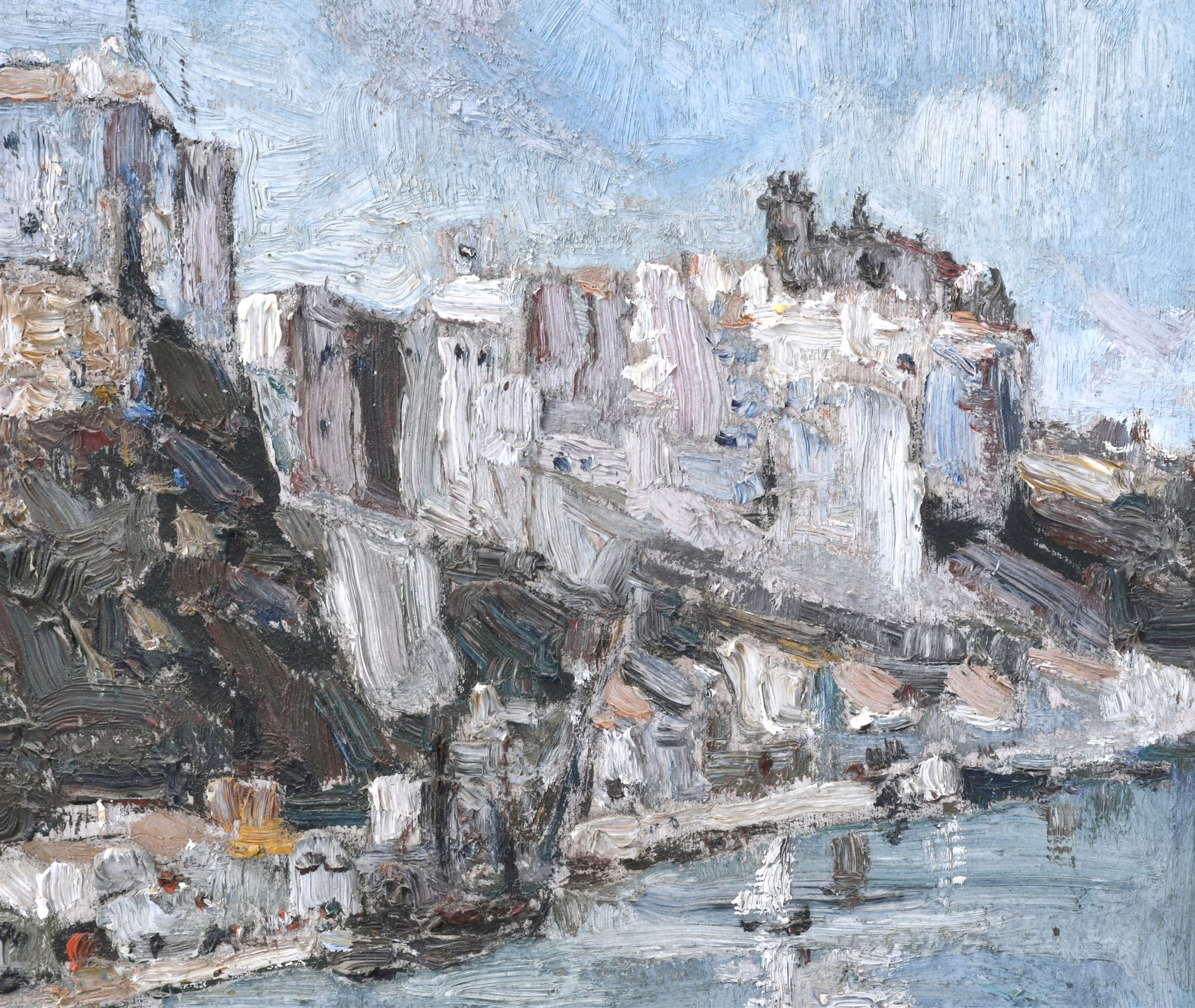 JOAN VIVES LLULL (1901-1982). "PUERTO DE MAHÓN".