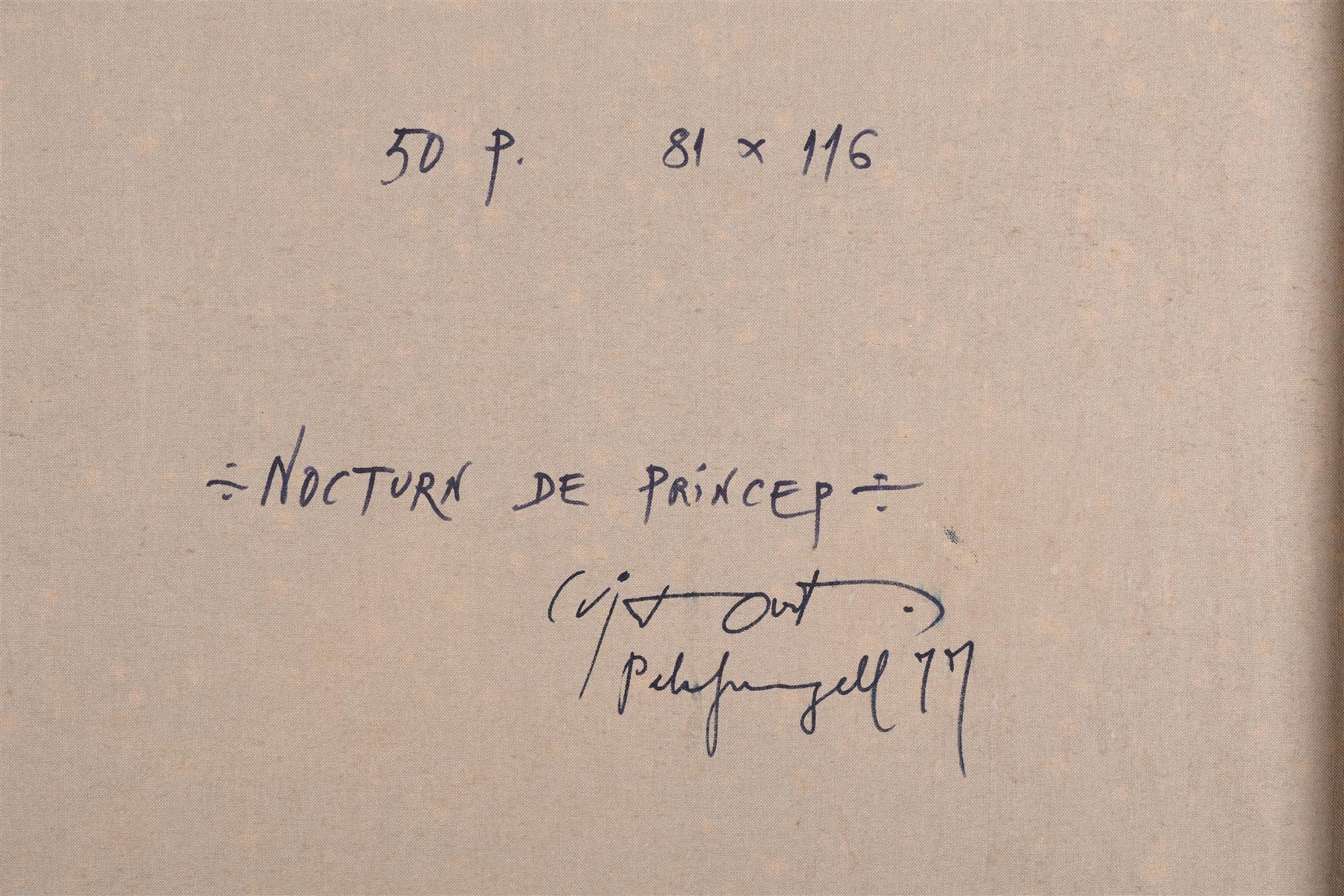 MODEST CUIXART i TÀPIES (1925-2007). "NOCTURN DE PRÍNCEP", 