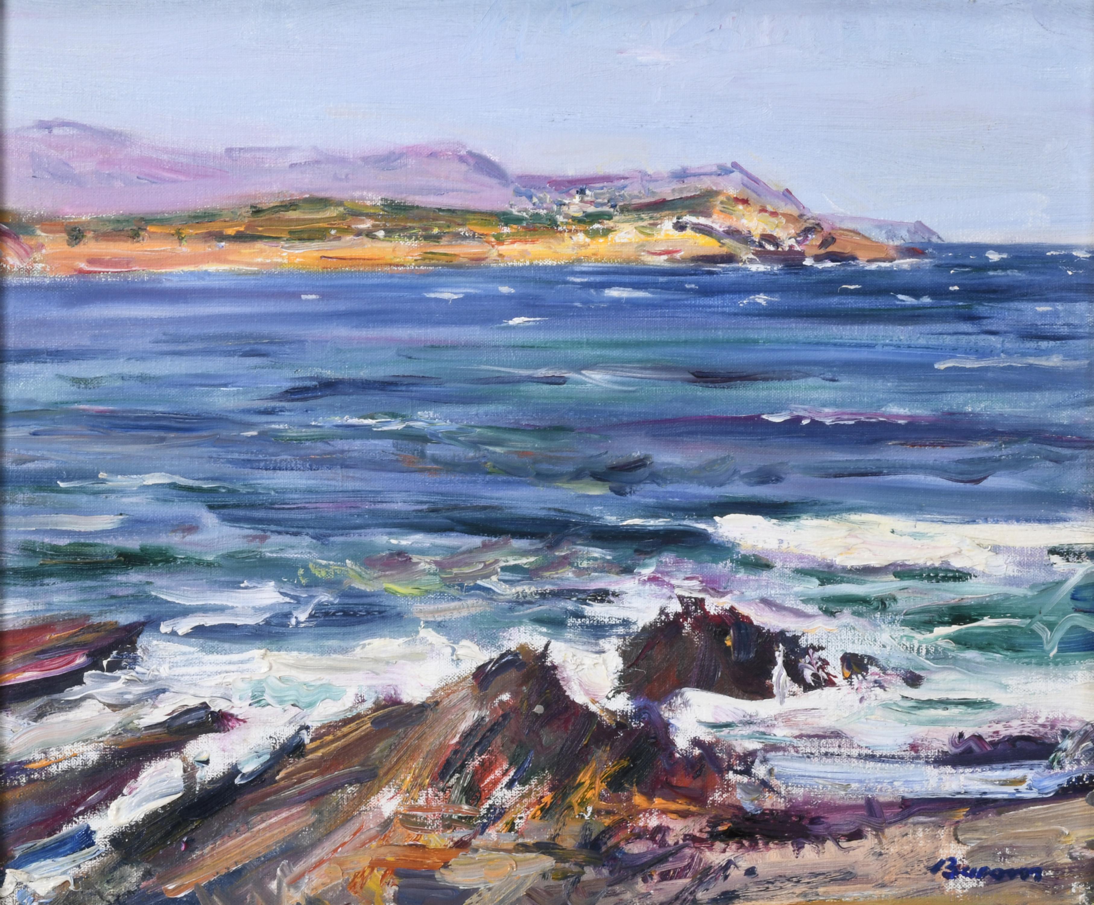 SIMÓ BUSOM (1927). "COSTA BRAVA (PORT DE LA SELVA)", 1982.