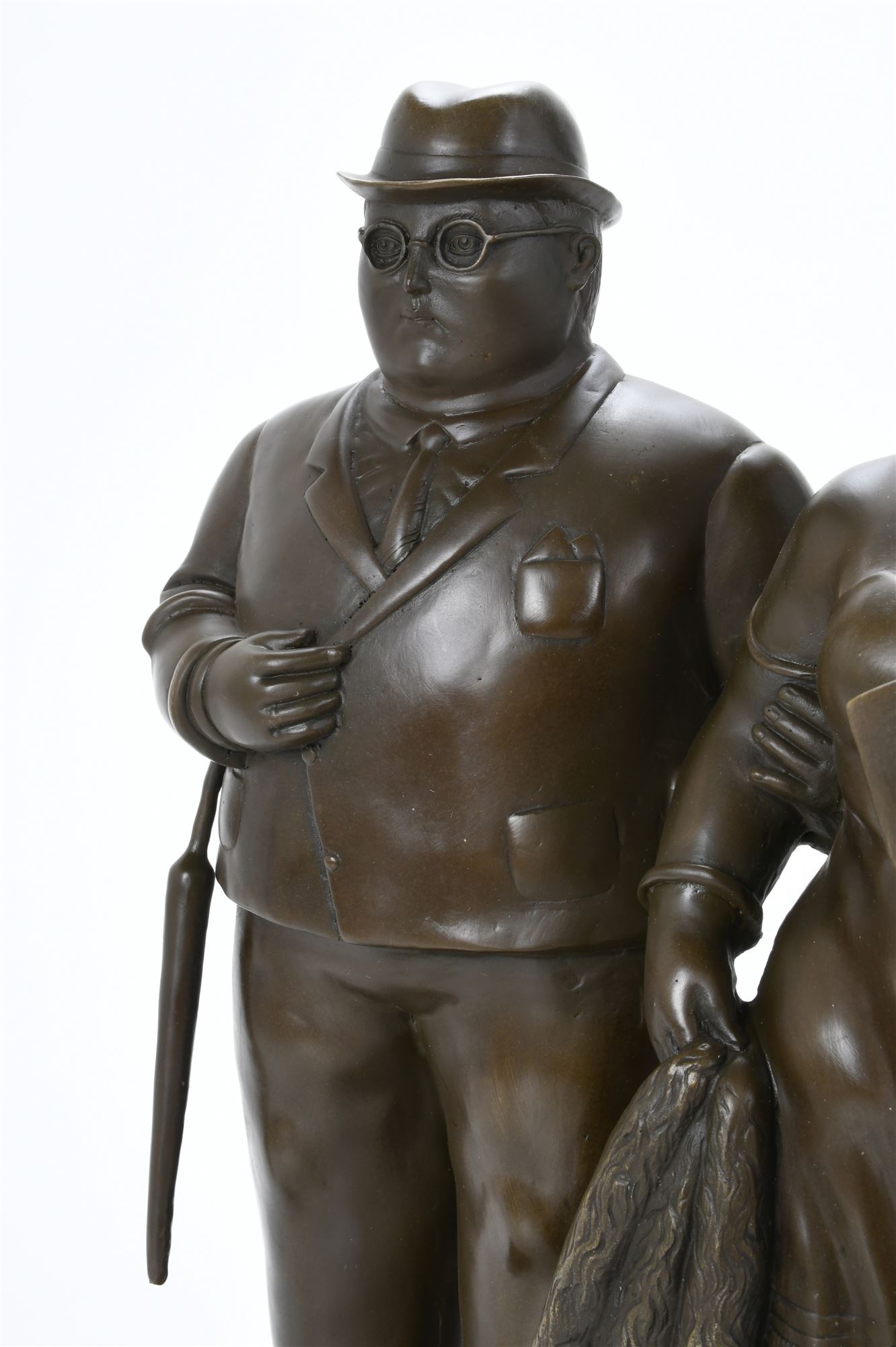 SIGUIENDO MODELOS DE FERNANDO BOTERO (1932). "PAREJA".