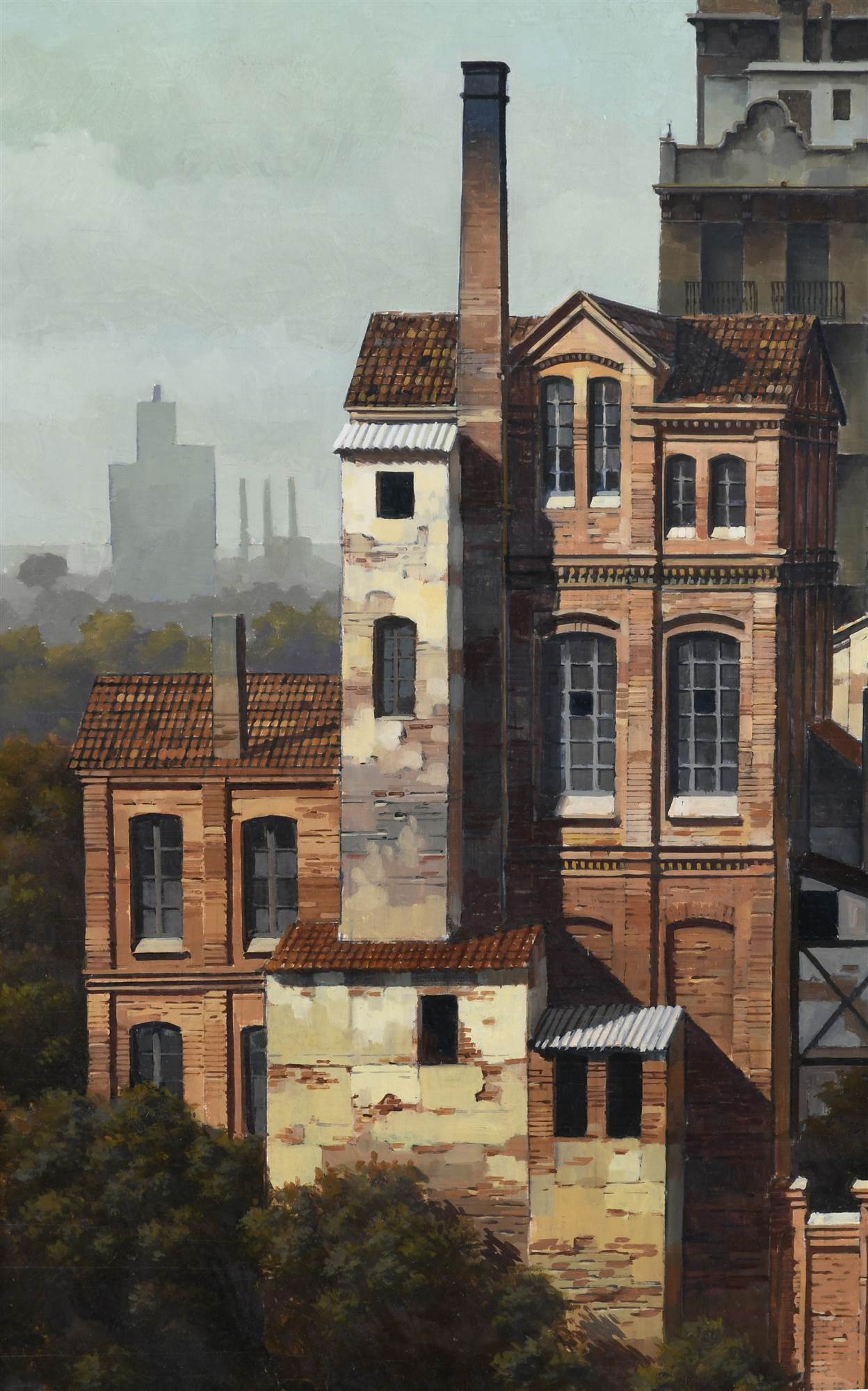 ARNAU ALEMANY (1948-2020). "VISTA URBANA".