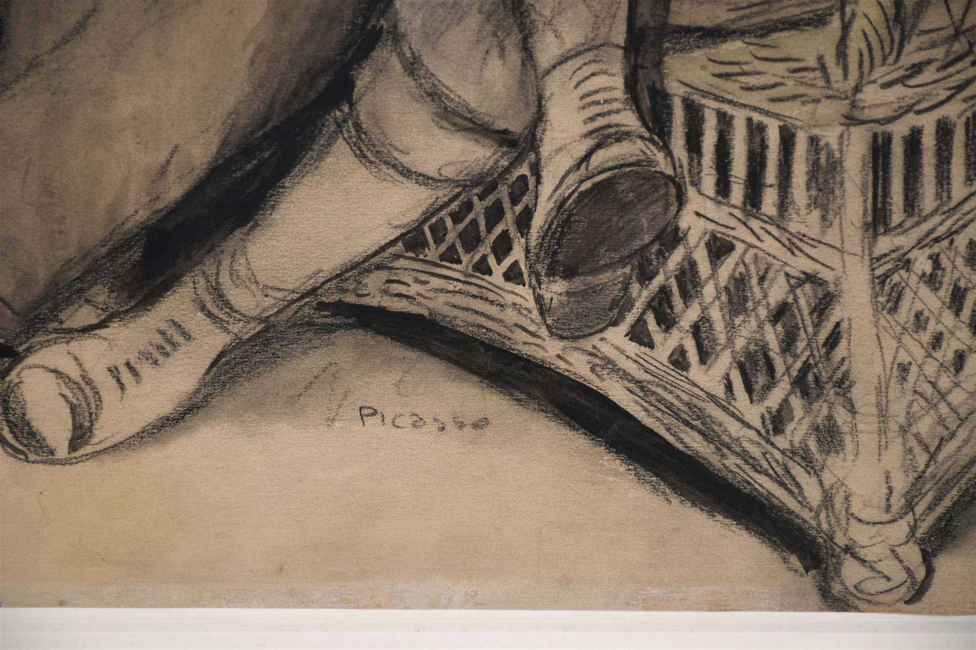 RICARD OPISSO (1880-1966). "PICASSO Y AMIGOS", 1902, París.